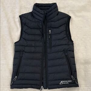 Boulder Gear Kids Black Puffer Vest
